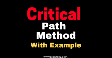 critical path method with examples bibloteka