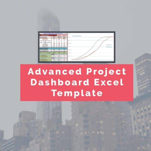 Advanced dashboard excel spreadsheet template