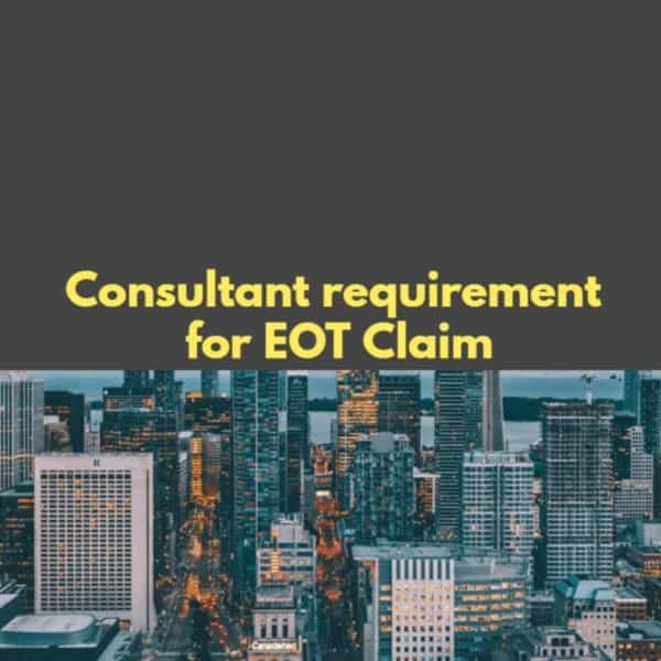 EOT Claim Requirements
