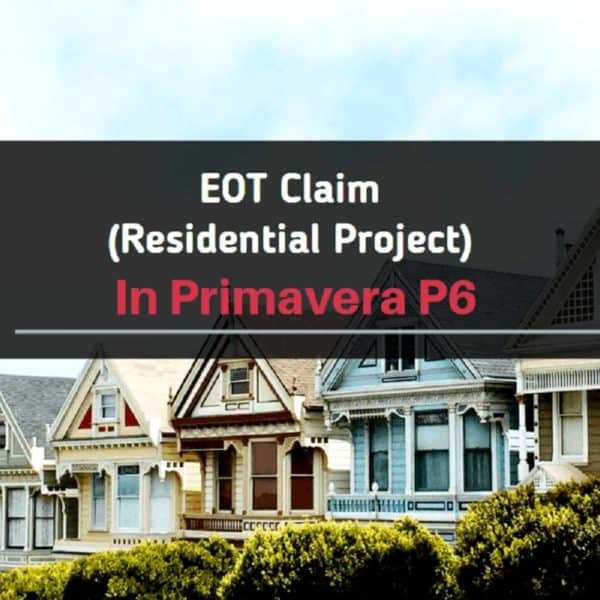 EOT claim sample residential