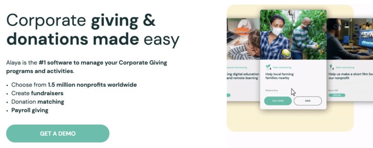 Corporate giving